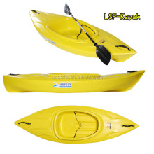 2018 China OEM wholesale family sea kayak with paddle and 3 seats